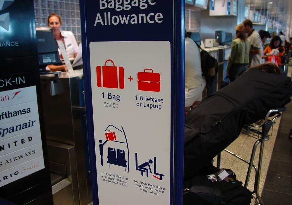 Baggage allowance